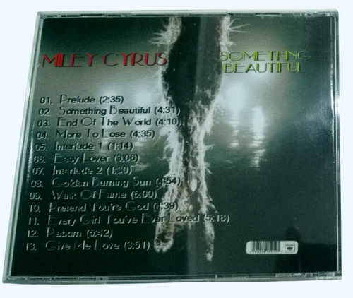 Cd Miley Cyrus - Something Beautiful 2025 Edição Limitada