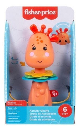 Actividades interactivas sobre jirafas de Fisher-price