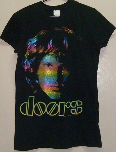 Polo The Doors L Mujer Original Importado Ac Dc The Beatles