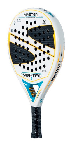 Paleta Pádel Softee Pro Master White/orange Sp Edition