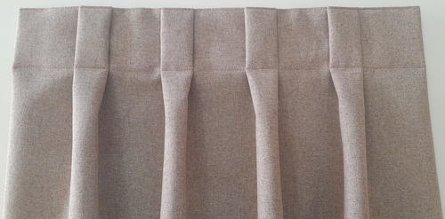 Cortinas Blackout A Medida, Hasta Alto 260cm Yute