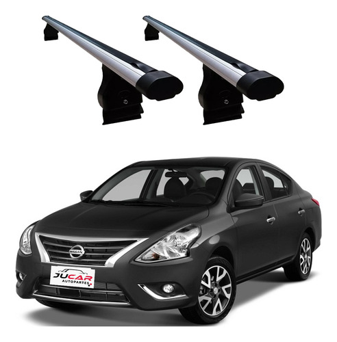 Barras Portaequipaje Aluminio Para Nissan V-drive 2021-2023
