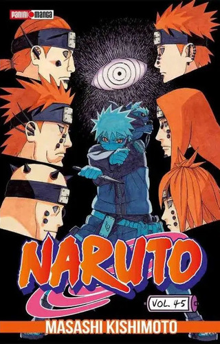 Manga, Naruto Vol. 45 - Kishimoto - Panini Manga
