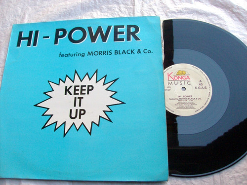 Hi Power Feat. Morris Black & Co - Keep It Up * Maxi 1991 Ex