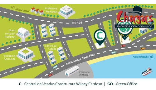 Imagem 6 de 7 de Green Office - Frente Mar Em Caraguatatuba - 1541