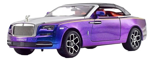 Carro Metálico Em Miniatura Conversível De Luxo Rolls-royce