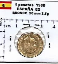 Comprar Moneda Del Mundo España Una España  82  1980   E16