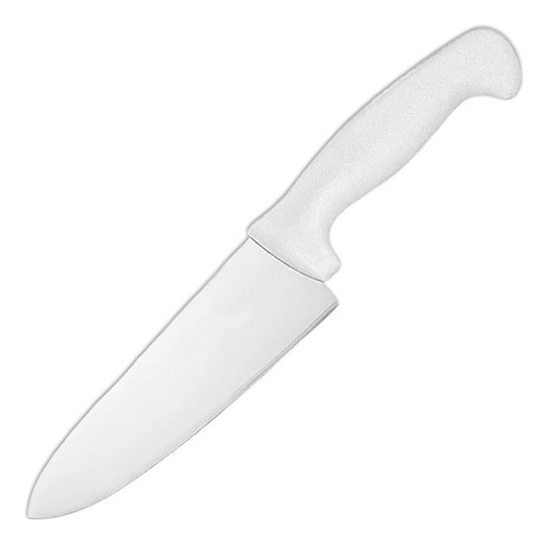 Cuchillo Chef 8 Pulgadas Buffetware Acero Inoxidable Color Blanco