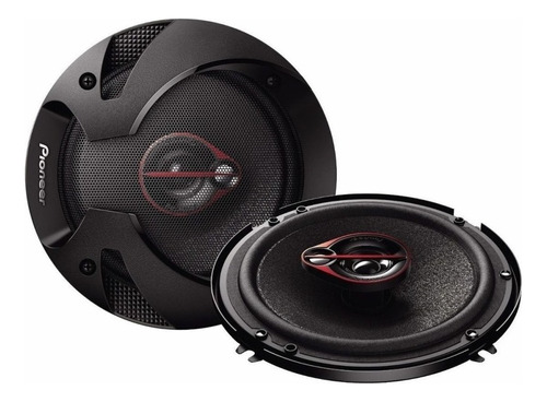 Pioneer Parlantes Redondos Ts-r1651s-2 Color Negro