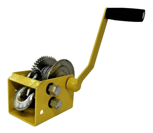 Winch Malacate Manual 2500 Lb Cable Tipo Pesado Uyustools