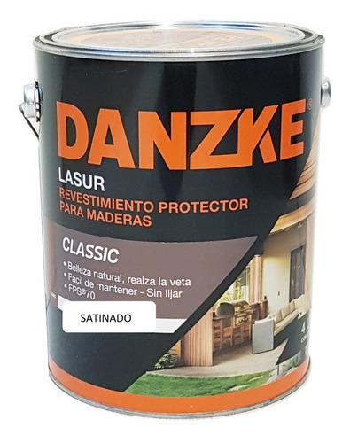 Danzke Satinado X 4 - Pinturería Alvear