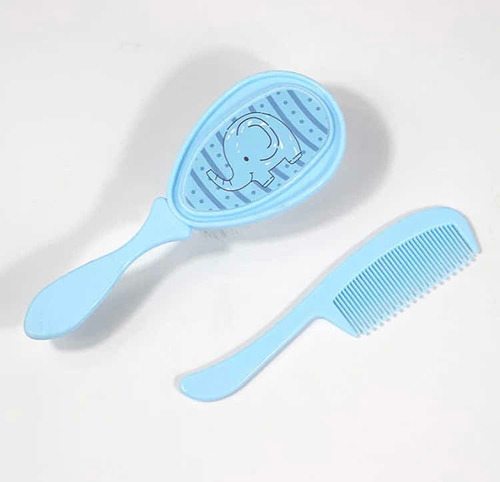 Pack 2 Cepillo Y Peineta Para Bebe Niño Cuidado Del Cabello
