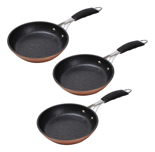 Set 3 Sartenes 16,20,24 Cms Infinity Chef - Bergner Color Cobre