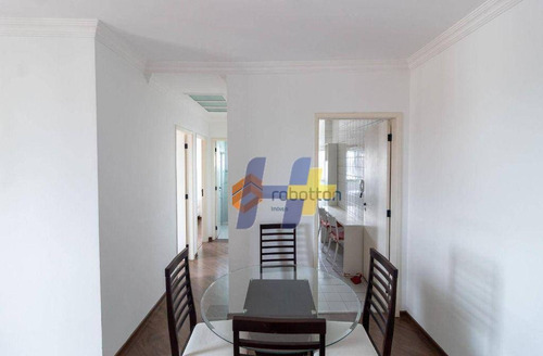 Imagem 4 de 21 de Apto Mobiliado Com 2 Dormitórios Para Alugar, 50 M² Por R$ 2.600/mês - Chácara Santo Antônio (zona Sul) - São Paulo/sp - Ap1143