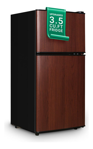 Oditton Krib Bling-fls-80-wood Refrigerador Compacto, Color