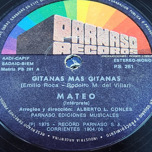 Simple Mateo Parnaso Records C3