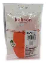 Comprar Latex Naranja Estandar 24 Pulgadas 2 Piezas Marca Kalisan