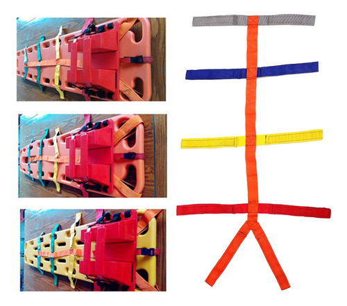 Yy Spider Strap Fijación Espinal Inmovilización Personal Ems