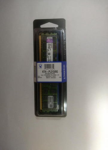 Memoria Ram Ddr3 Kingstone Kth - Pl313/8g 8 Gb