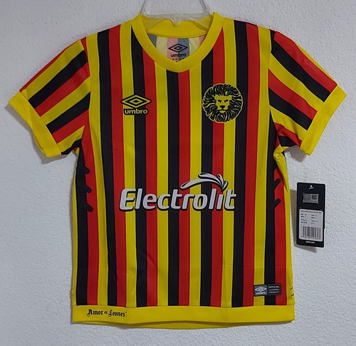 Jersey Leones Negros Local Niño 20-21 Umbro 100% Original