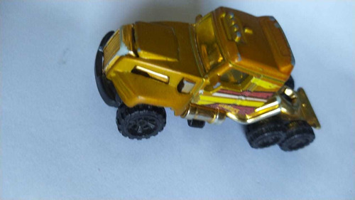 Hot Wheels Desert Forcé Oro Car Trailer Juguete Toy