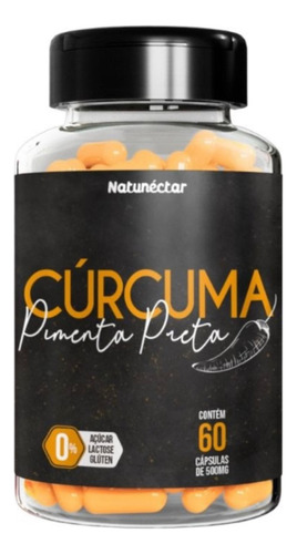 Cúrcuma Natural Potente Antiinflamatorio 60 Caps 500mg 