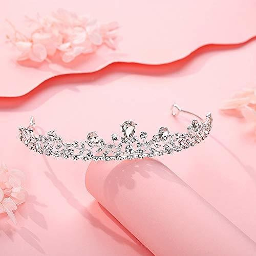 Tiara De Aleación Lovelyshop Royal Crystal Princess Para Bod