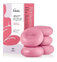 Comprar Natura tododia jabones en barra puro vegetal frambuesa y pimienta rosa 90g