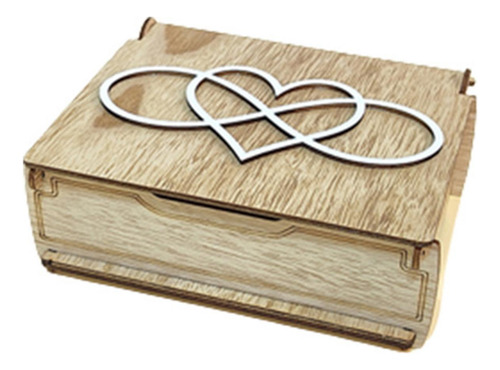 Livro De Visitas De Casamento Com Coração, Moldura De