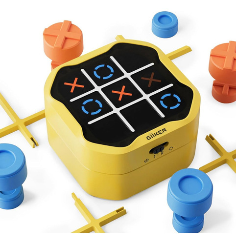Juego De Mesa Portátil: Gato Electrónico Y Memoria Flash
