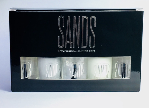 Pack Esmaltes Tratamientos Sands Profesional X 5 Unidades