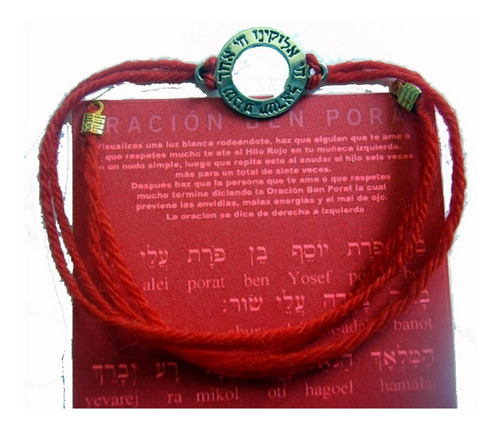 Kabbalah Red String Pulsera Autentico Hilo Rojo Cabala