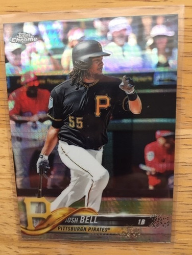 Josh Bell Tarjeta Topps Chrome Super Refractor