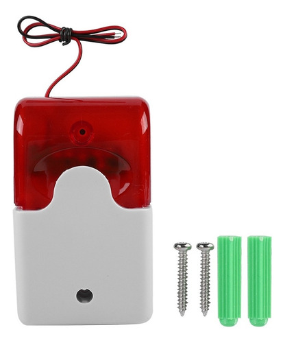 New Tebru - Sirena Estroboscópica Con Cable De 12 V, Luz