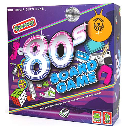 Juego De Mesa Del Trivia De Los 80 Increíble