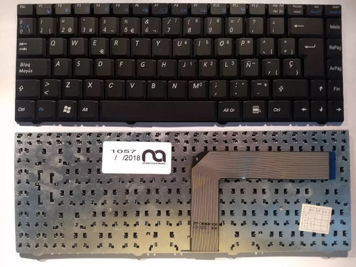 Teclado Positivo Bgh M400 M410 M420 M430 Pn: Mp-09p86e0-f515