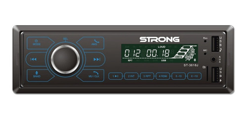 Imagen 1 de 2 de Estéreo Strong ST-3618J con USB, bluetooth y lector de tarjeta SD