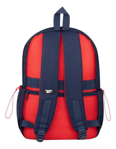 Mochila Azul Reebok Backpack Straps Unisex Bp0320 Color Blue Diseño De La Tela Lisa