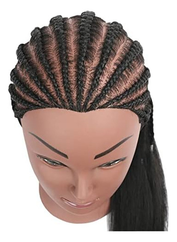 Yangang Real 100% Cabello Humano Cabeza De Maniquí De Peluqu