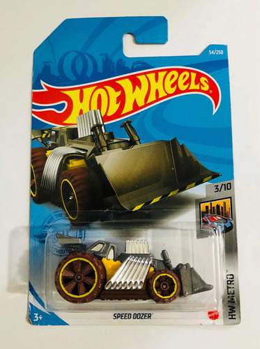 Carrito Hot Wheels Speed Dozer Nuevo