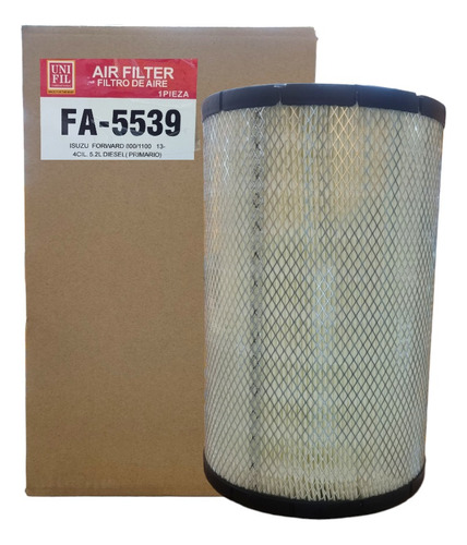 Filtro Aire Prim Isuz Forward 800/1100 5.2 2015-2020 Fa-5539