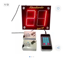 Comprar Kit Servi Turno Organizador De Colas Teclado Inalambrico