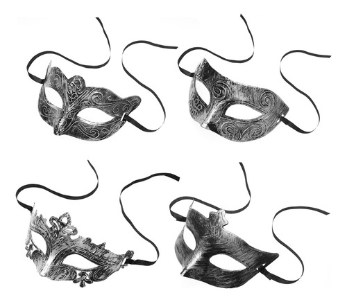Máscaras De Disfraces Para Cosplay De Estilo Veneciano, 4 Un