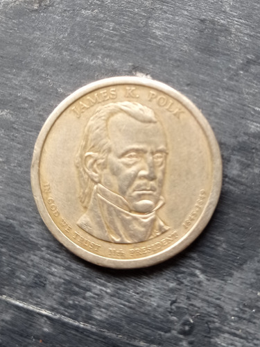 Moneda De 1 Dólar James K Polk (1845-1849)