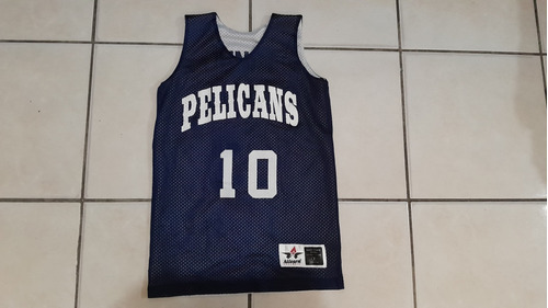 Jersey Doble Vista Azul #10 Duncan Pelicans No Orleans Spurs