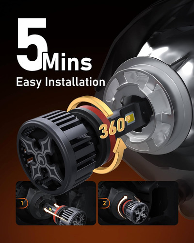 Bombillas Automotrices Hikari Wings Y45-h1