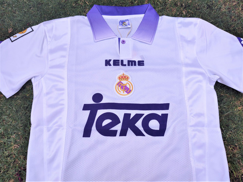 Jersey Real Madrid Retro Local Blanca 1998