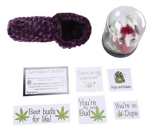 Juguetes De Peluche Hechos A Mano Con Bloques De Marihuana Q