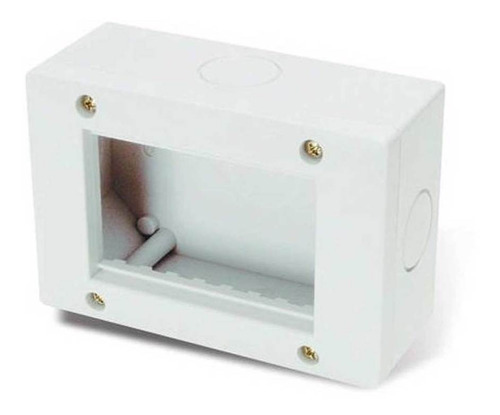 Caja Exterior Cambre Siglo Xxii Ip40 4 Modulos Blanca