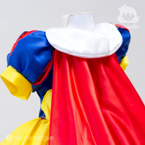 Disfraz Vestido Blancanieves Princesa